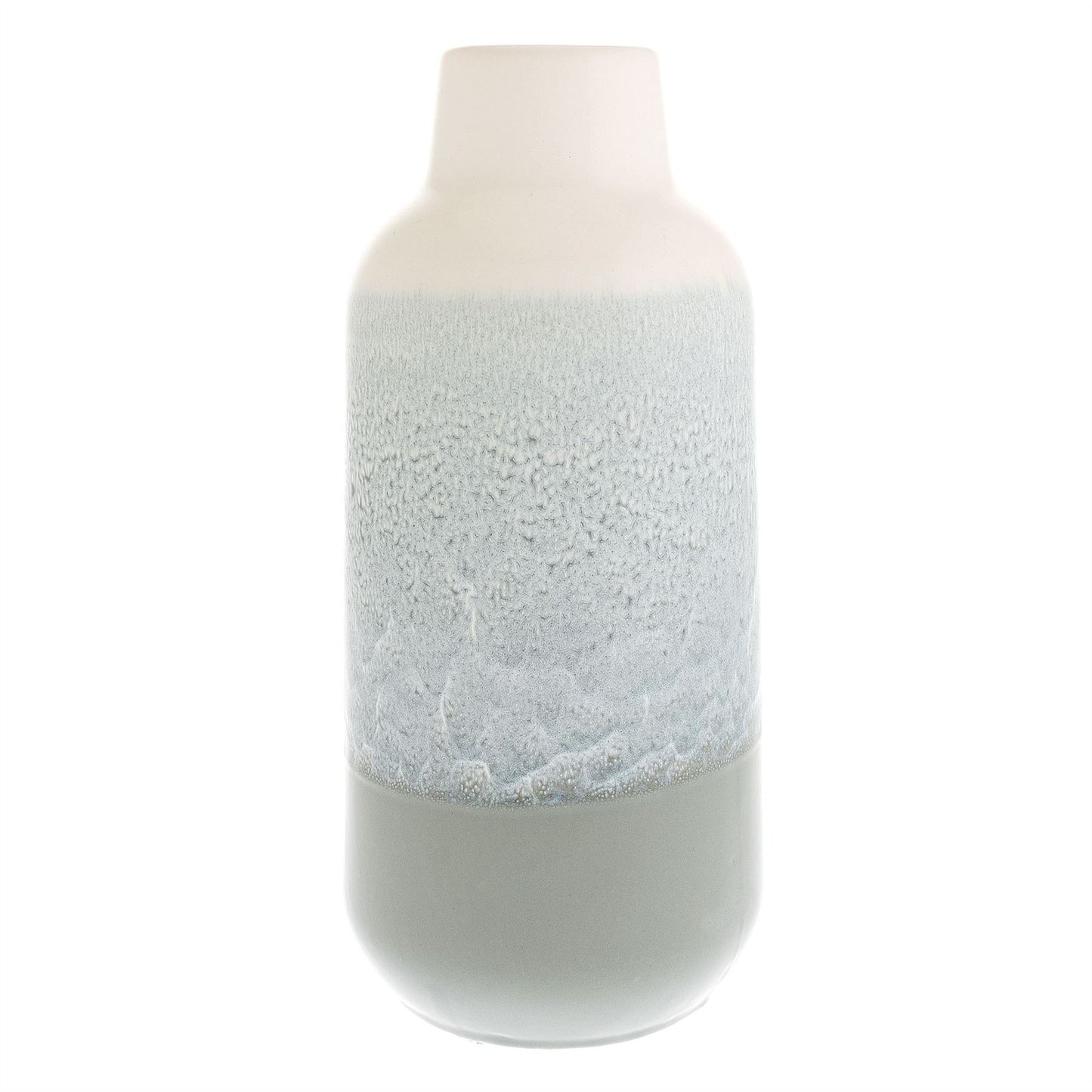 Hestia Reactive Glaze Green Vase 27cm