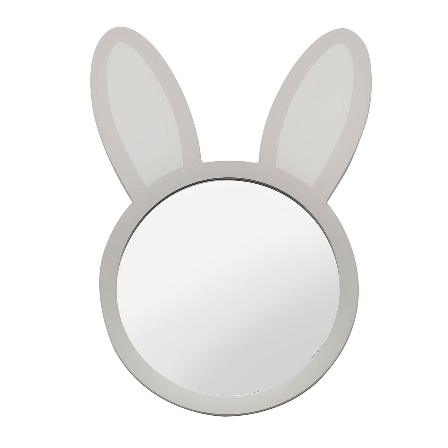 Bambino Wooden Bunny Head Acrylic Mirror 34cm height