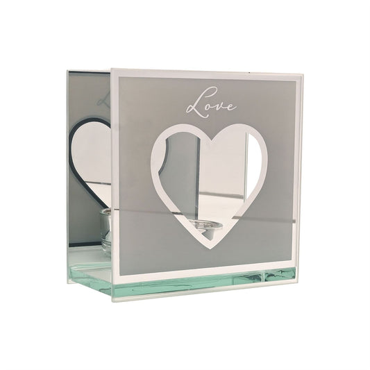 Amore Mirror Border Tea Light Holder "Love"