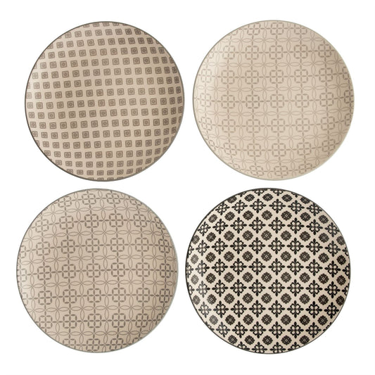Hestia Set of 4 Tile Pattern Side Plates