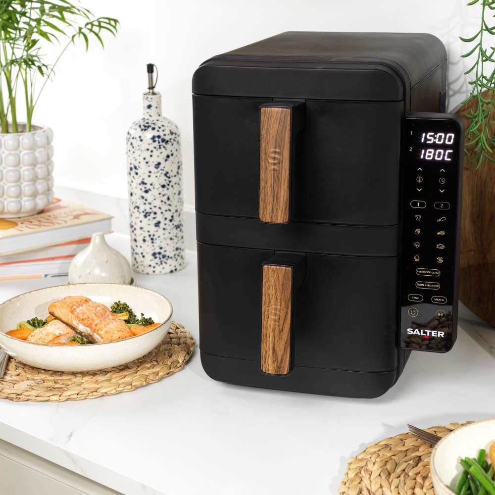 Salter Toronto Verticook Ultra  9L Air Fryer 2400w- Black