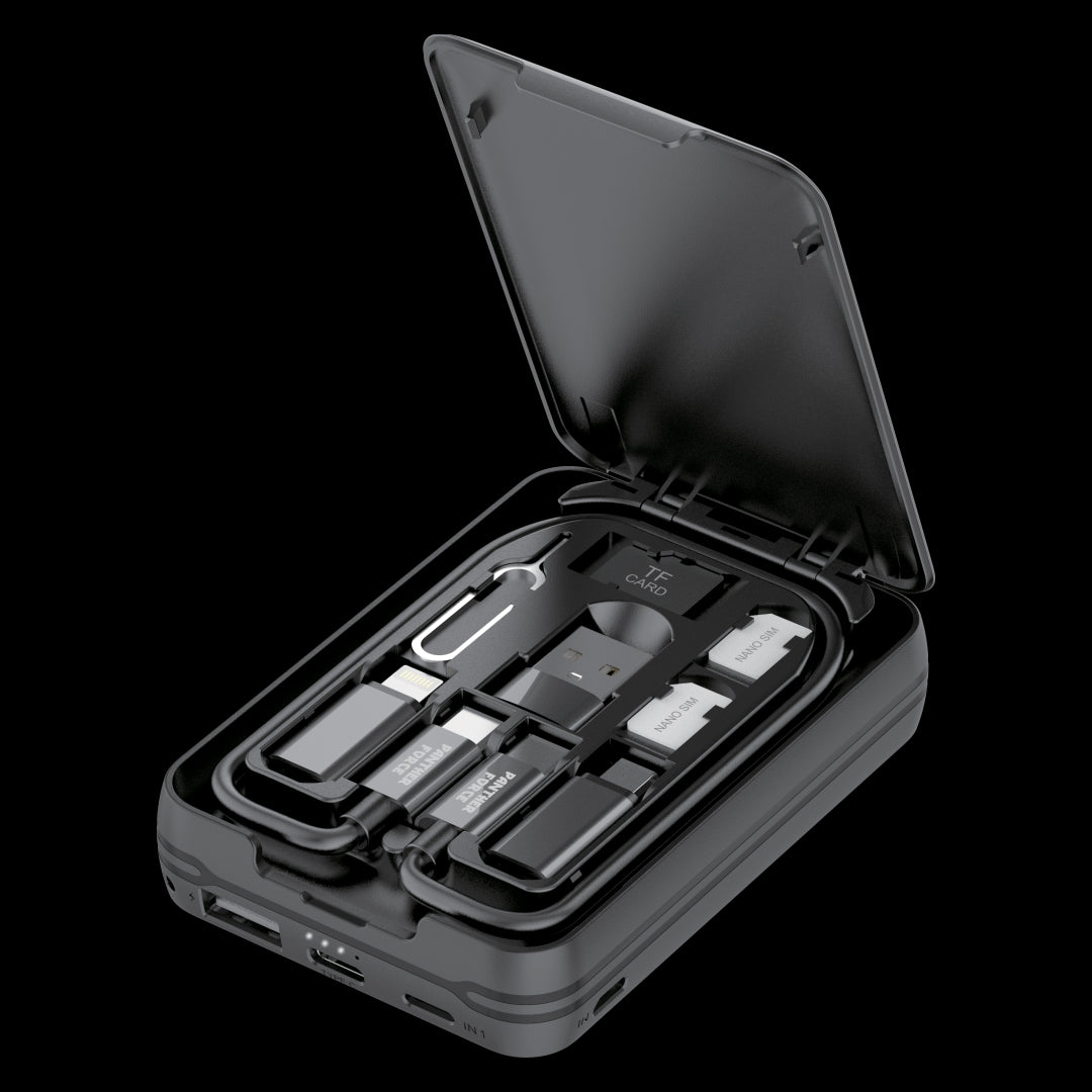 Panther Force 5000mAh Multi-Function Travel Power Bank