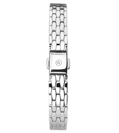 Accurist Ladies Bling Fashion Earrings, Necklace And silver tone bracelet Watch Gift Set 8323G
