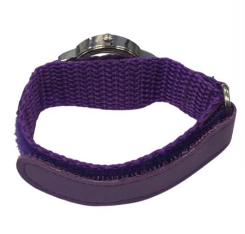 Olivia Children's Girls Analogue Classic Quartz Time Teacher Watch with Velcro Strap TOC149 - CLEARANCE NEEDS RE-BATTERY
