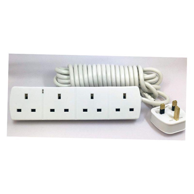 PowerPlus 4 Way 5 Metre Extension Lead 13 Amp 240 V AC