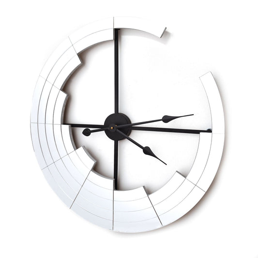 Hometime Glass Cut Out Wall Clock 60.5 cm