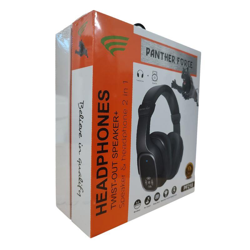 Panther Force Wireless Bluetooth Headphone + Twistout Speaker PF218