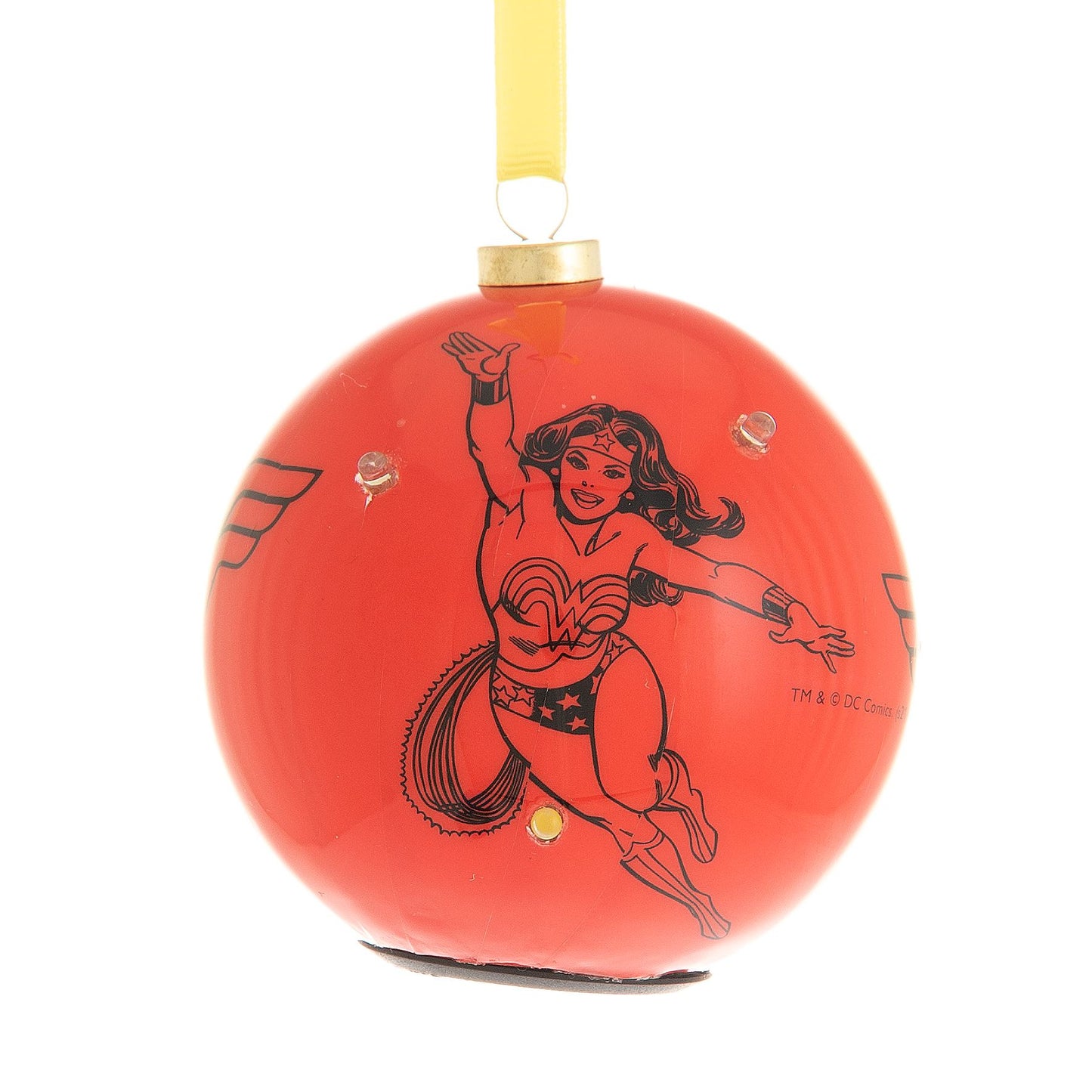 DC Comic Light Up Bauble - Wonder Woman