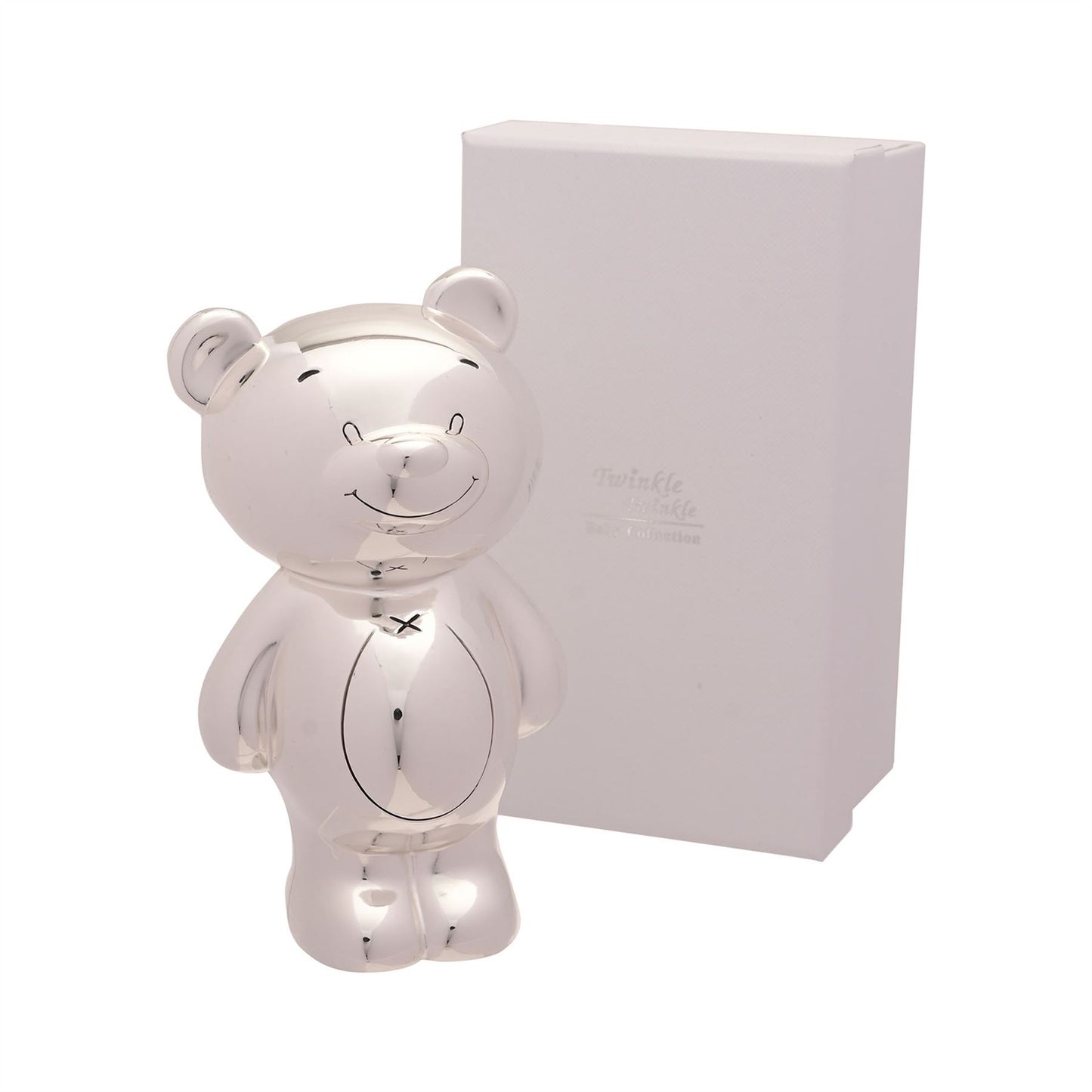 Twinkle Twinkle S/P Baby Gift - Teddy Money Box G/Box & Bag