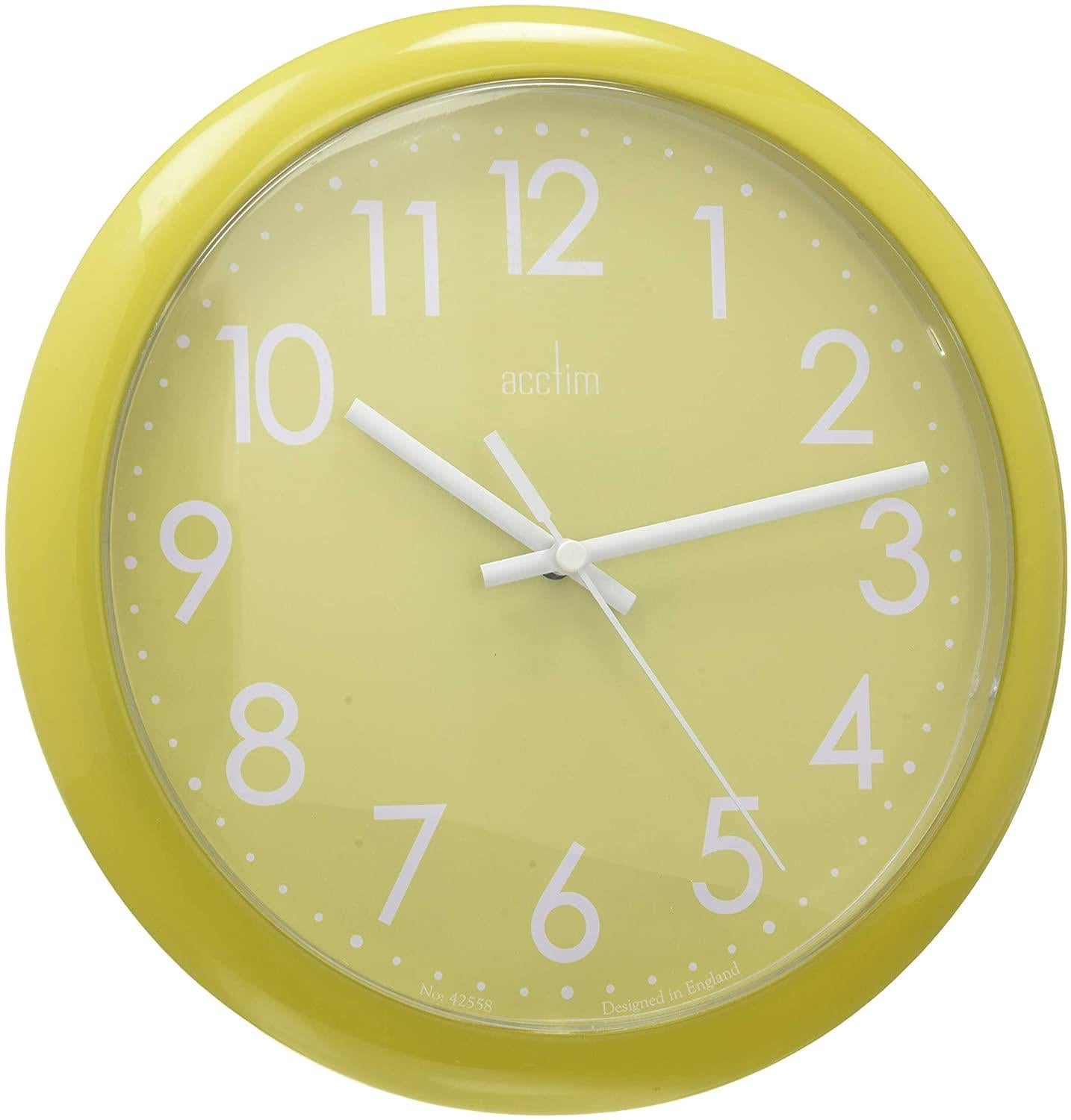 Acctim Abingdon Wall Clock 25.5cm Available Multiple Colour