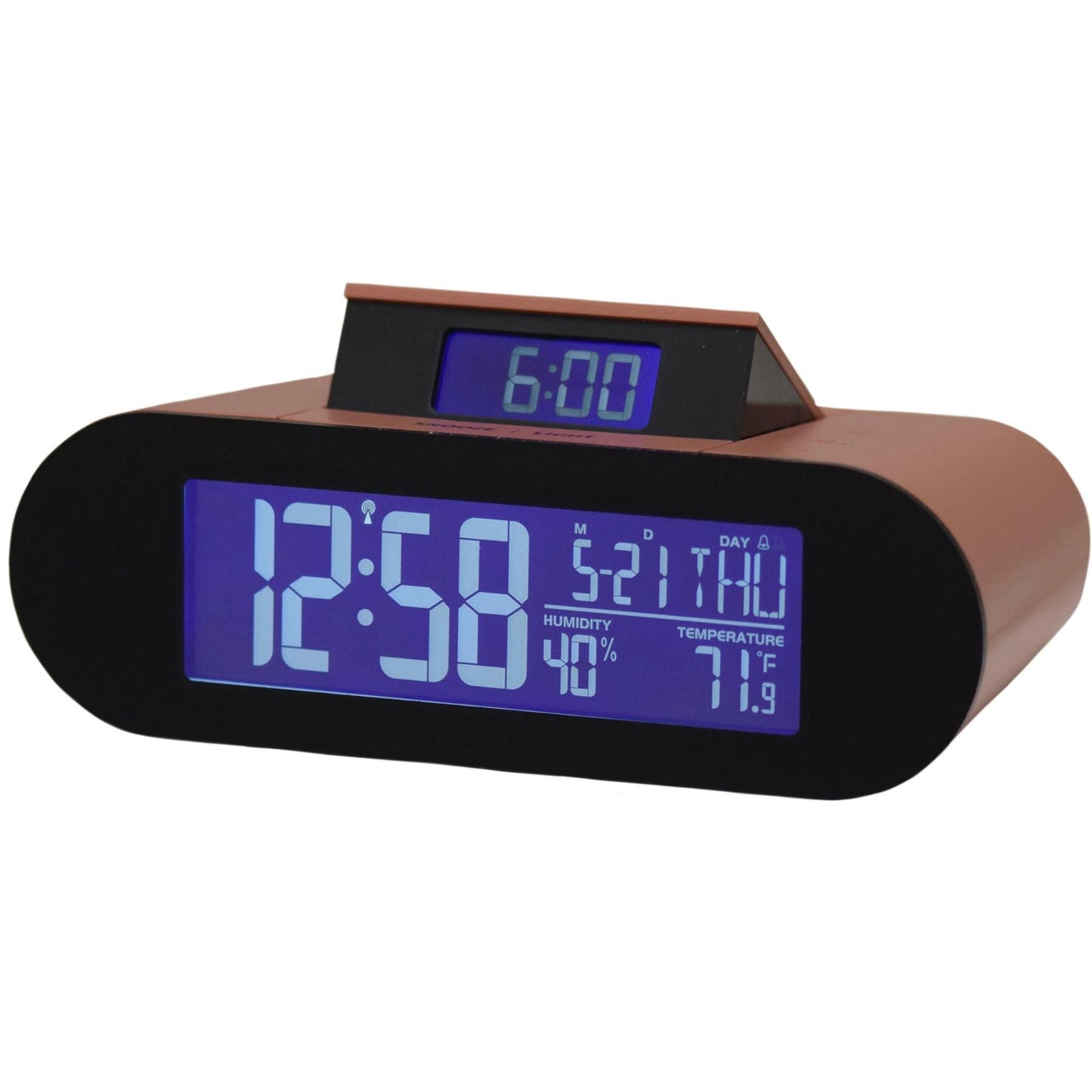 Acctim Kian Reverse Digital Pop Up Alarm Clock Available Multiple Colour