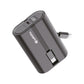 Portable Power Bank With Built-In Cables 10000mAH  WYEFLUX