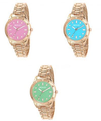 Henley Ladies Fashion The Candy Rose Bracelet Watch H07318 Available Multiple Colour