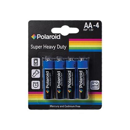 Polaroid  4Pk AA Polaroid Heavy Duty Battery (Carton of 48)