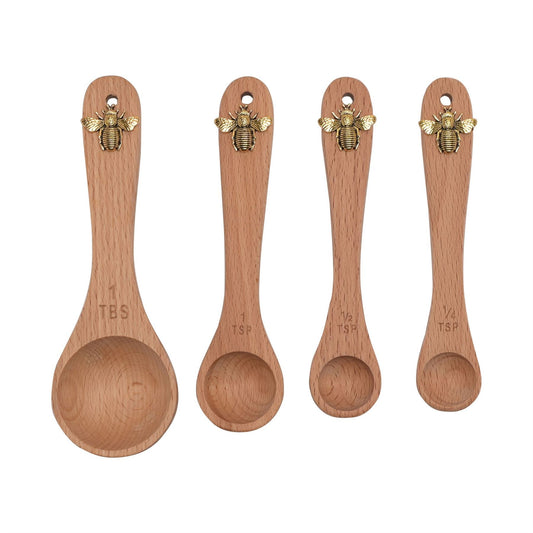 Hestia Set of 4 Measuring Spoons Bee