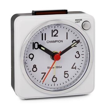 Champion Square Medium Travel Alarm Clock MF77 Available Multiple Colour