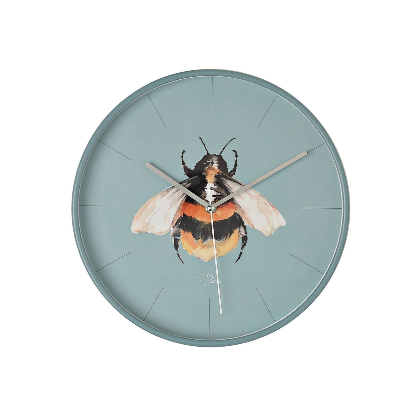 Meg Hawkins Round Wall Clock 30cm Bee