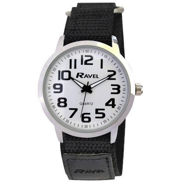 Ravel Mens Velcro Sports Bold Arabic Dial Watch R1601.64 Available Multiple Colour