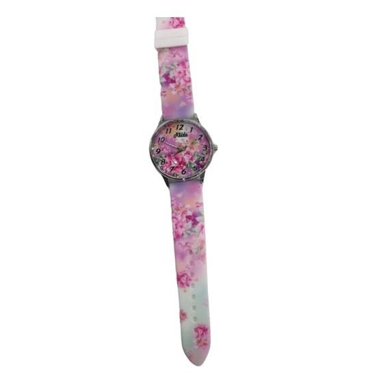 Relda Ladies Analogue Silicone Strap Watch RELLDS Available Multiple Colour