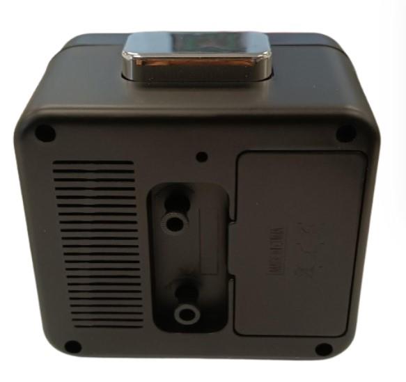 Acctim Parker Alarm Clock in Black - 16463