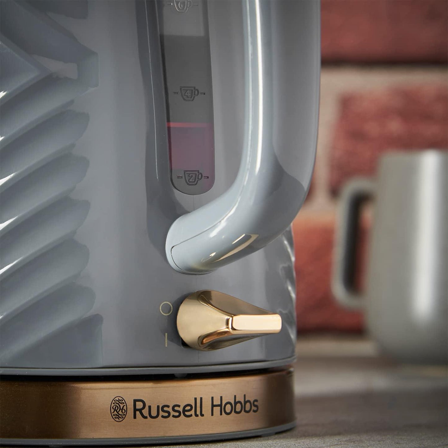 Russell Hobbs Groove Grey Collection