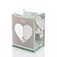 Amore Mirror Border Wax Melt / Oil Burner with Rings Icon