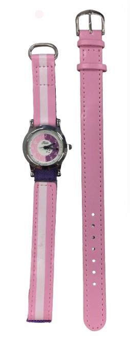 Relda Children's Analogue Velcro Strap Girls Watch with extra strap REL88