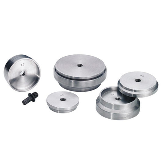 #1394 Extra Large Aluminium Dies 35-57mm (6 set) for use with 204 Watch Tool