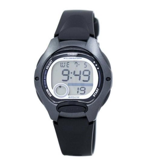 Casio Ladies Digital Rubber Strap Watch LW-200 Available Multiple Colour