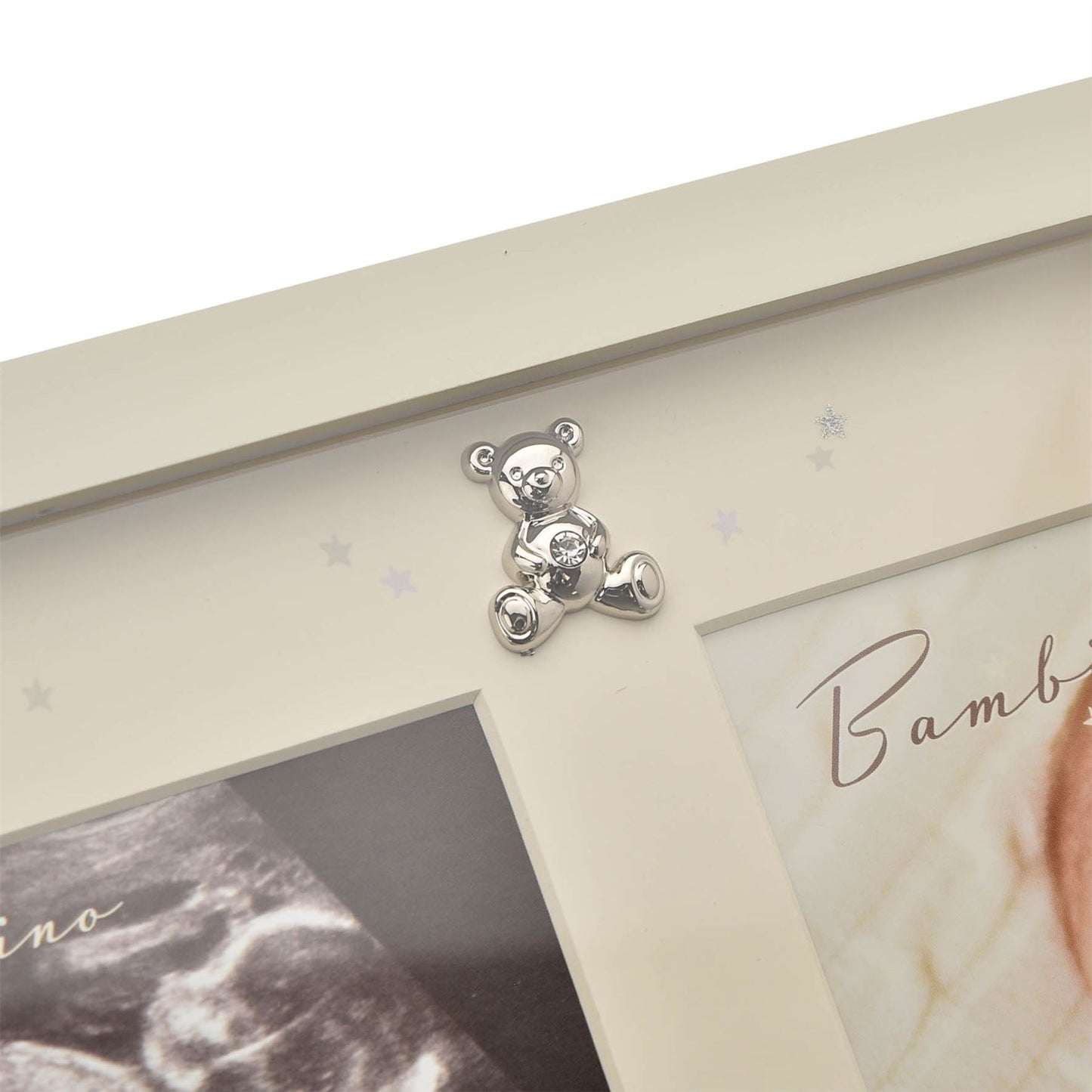 Bambino Scan Photo Frame With Teddy Icon