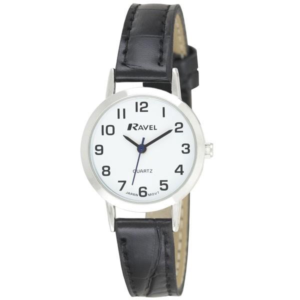 Ravel Ladies Basic Leather Strap Watch R0102L Available Multiple Colour