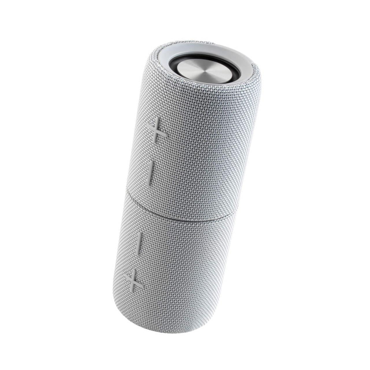 Intempo Aria Duo Speaker – Magnetic Portable Speakers, Bluetooth - Grey