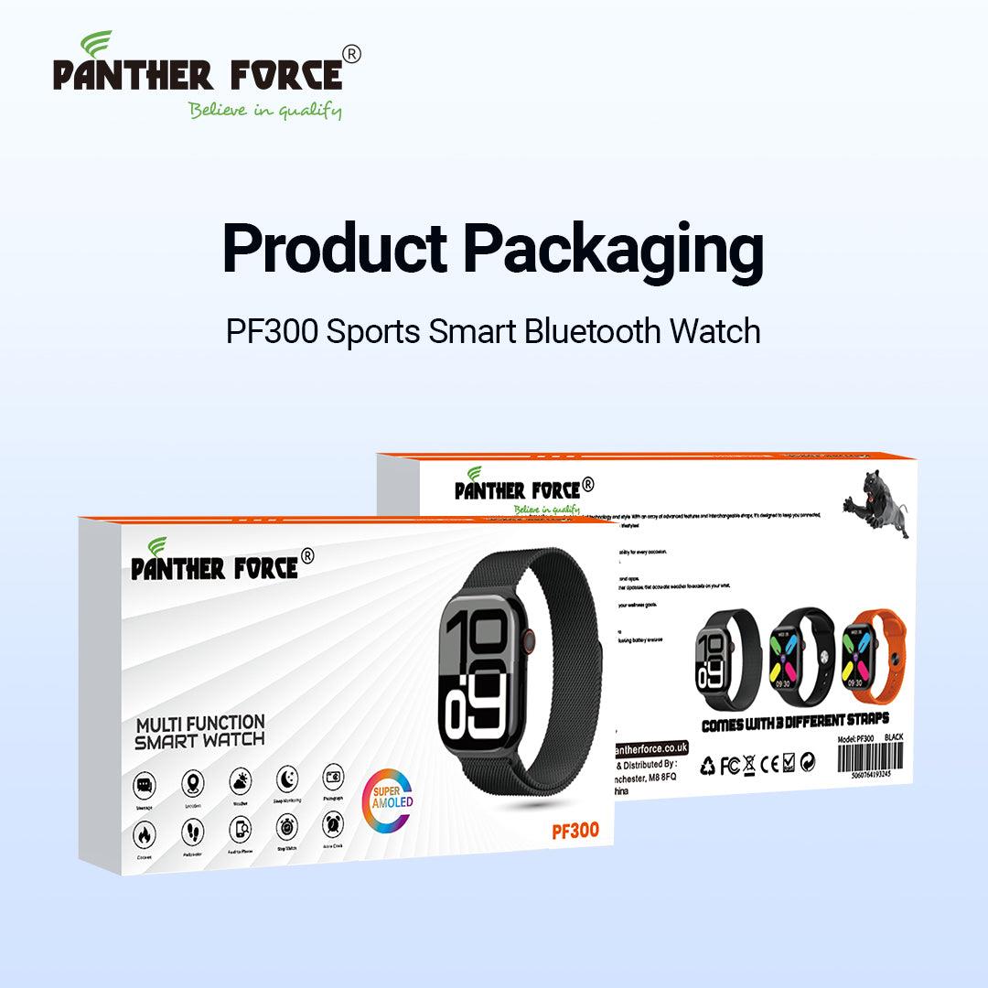 Panther Force Stylish AMOLED Display Smart Watch
