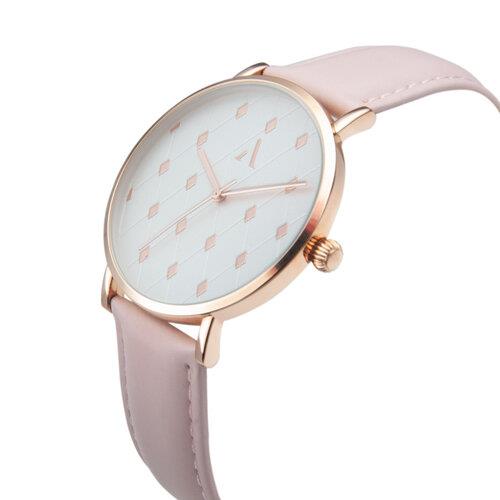 Angelique Ladies Fashion Dial Leather Strap Watch Available Multiple Design