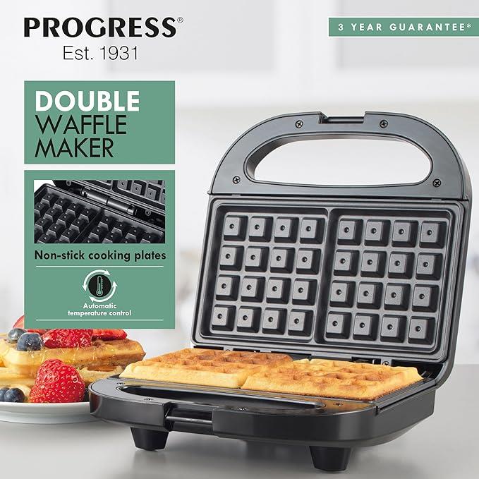 Progress Double Waffle Maker