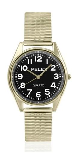 PELEX Mens Basic Expander Bracelet Quartz Watch PLX-028 Available Multiple Colour