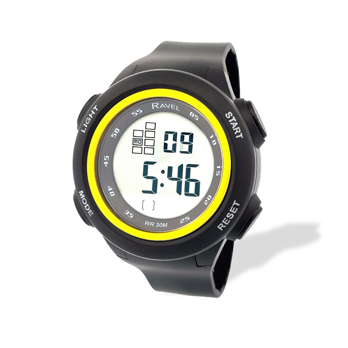 Ravel Mens Boys 3ATM Digital Sports Dial Rubber strap Watch RDG.14.25-41