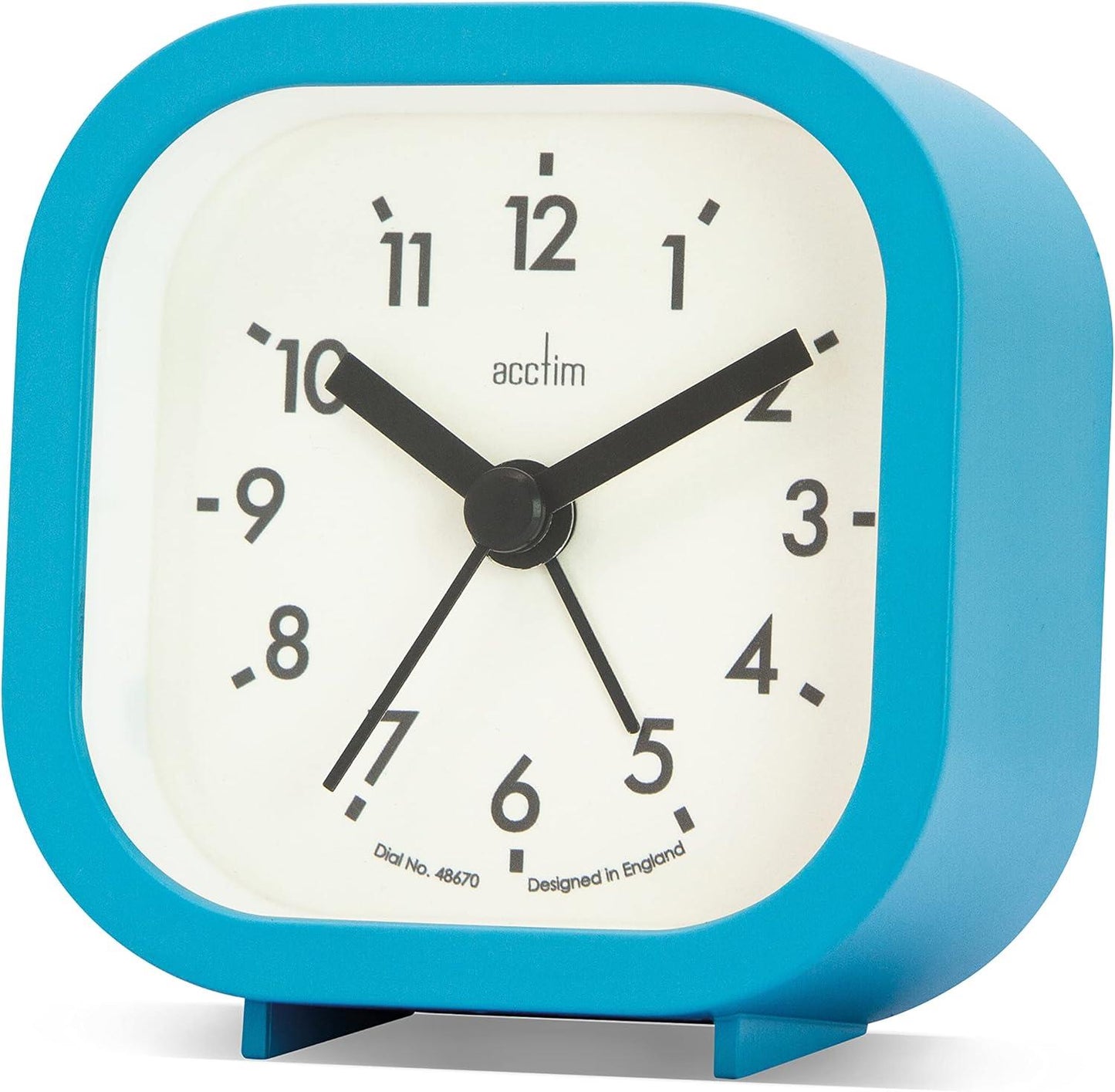 Acctim Robyn Mini Bedside Alarm Clock Available Multiple Colour