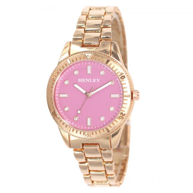 Henley Ladies Fashion The Candy Rose Bracelet Watch H07318 Available Multiple Colour