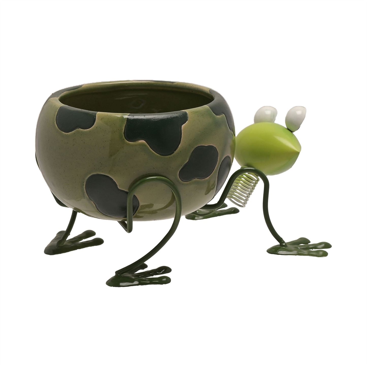 Country Living Ceramic Frog Planter *(8/12)*