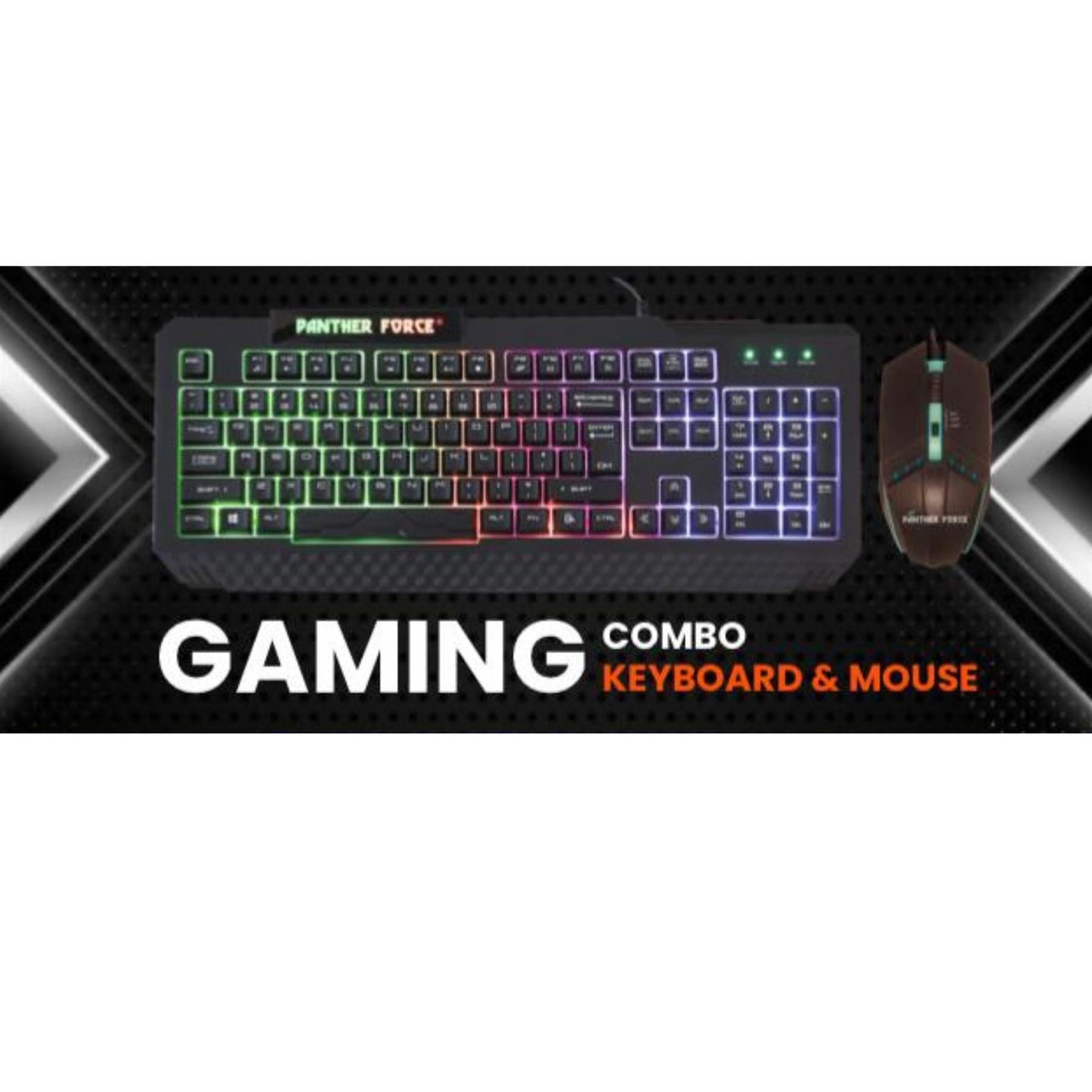 Panther Force Gaming Keyboard & Mouse Combo