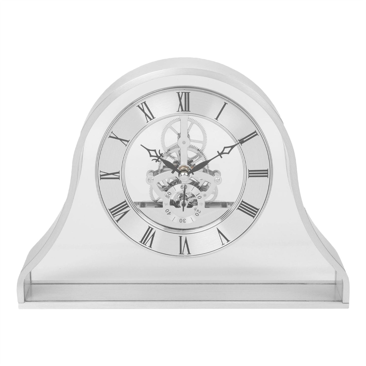 Wm.Widdop Napoleon Mantel Clock Gold Skeleton Movement W2854 Available Multiple Colour