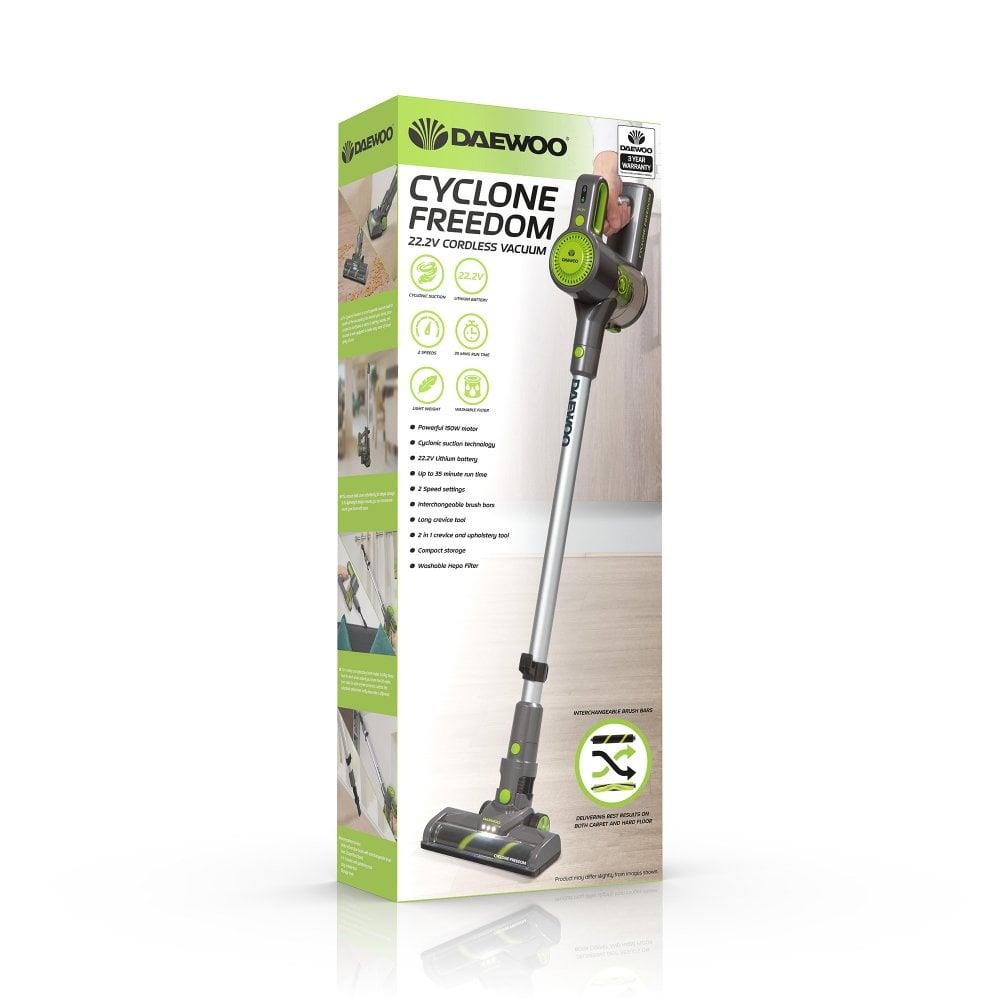 Daewoo CYCLONE Freedom 22.2V 150w Cordless Handheld Vacuum