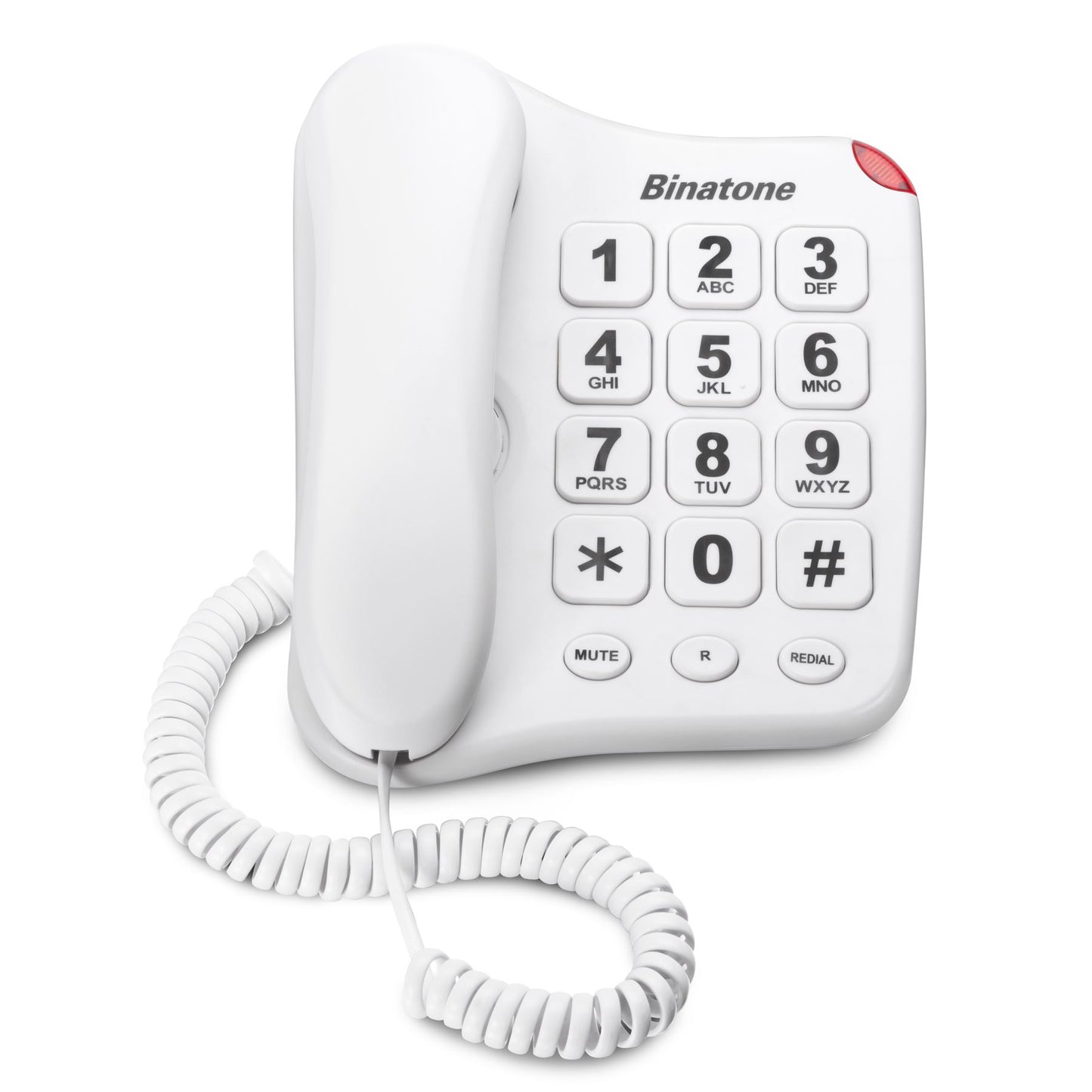 Binatone Big Button 110 Corded Phone White