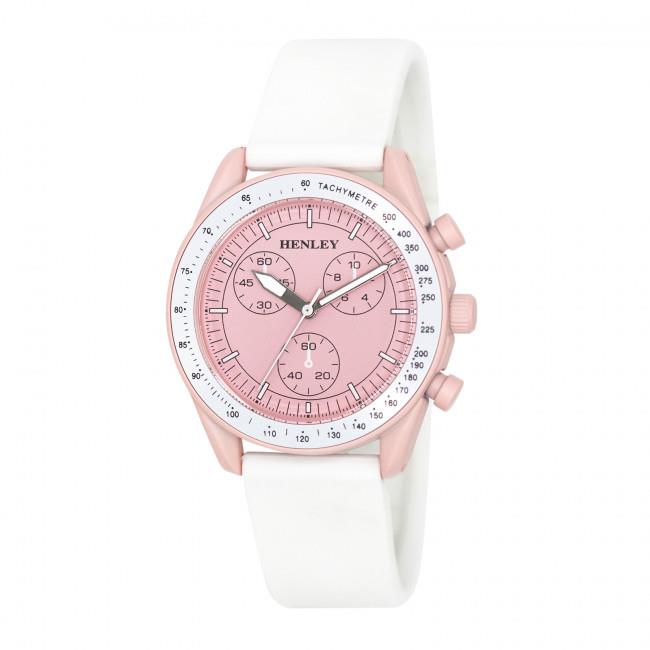 Henley Ladies Pastel Coloured Silicone Sports Watch H06179 Available Multiple Colour