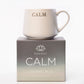 Serenity De-Bossed Mug "Calm"