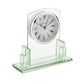 Wm.Widdop Square Glass Mantel Clock