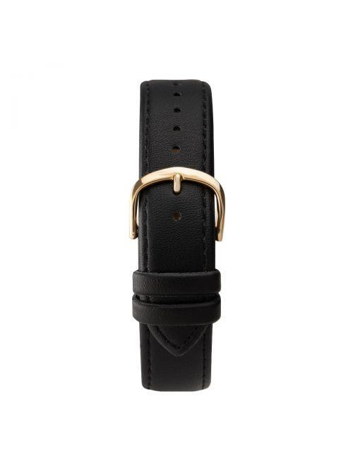 Sekonda Mens Basic White Dial With Black Leather Strap Watch 1854