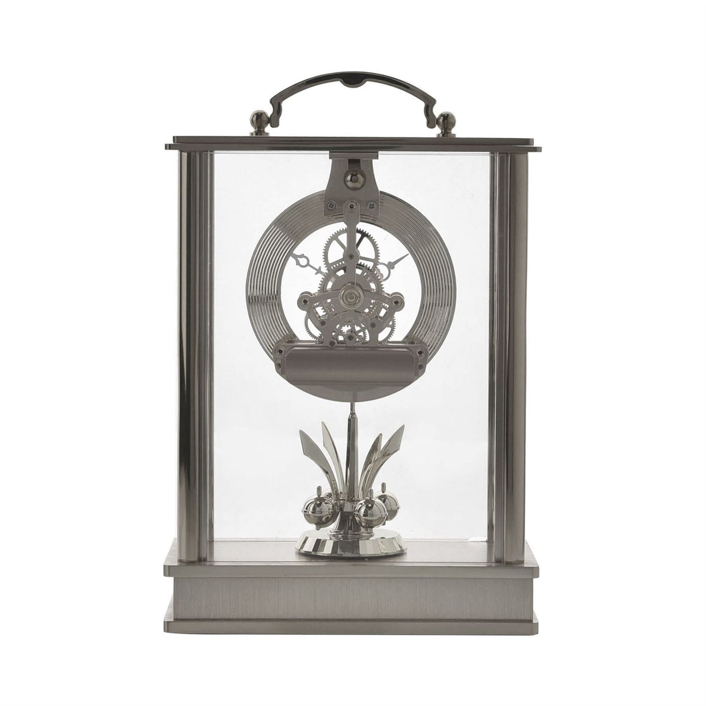 Wm.Widdop Lantern Mantel Clock Skeleton/Rotating Pendulum W2013 Available Multiple Colour