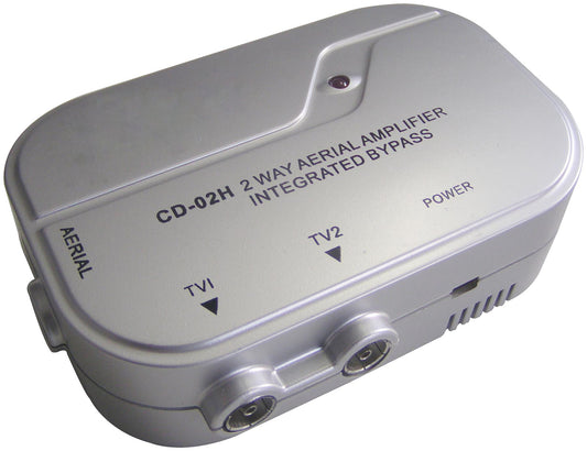 Electrovision Coaxial Signal Booster with 4G Filter 2 ways T103EA
